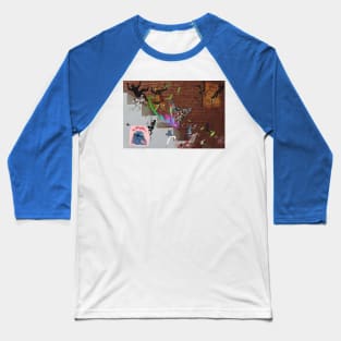 DEATH STAIR ART PRINTS Baseball T-Shirt